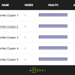 Cluster Management Screenshot